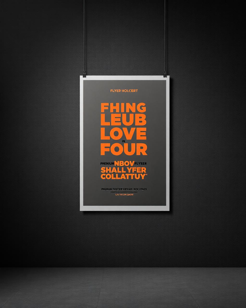 Fashion Brand Posters — Posters design for ATELIER 9